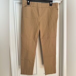 New York & Company tan stretch work pants